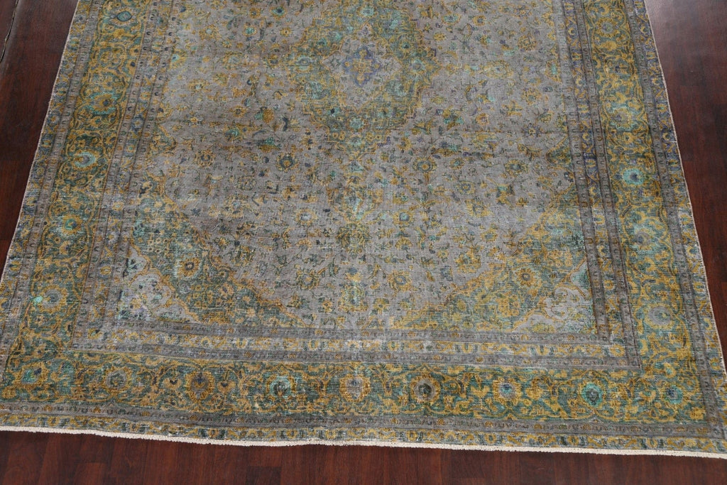 Floral Kashan Persian Area Rug 9x12