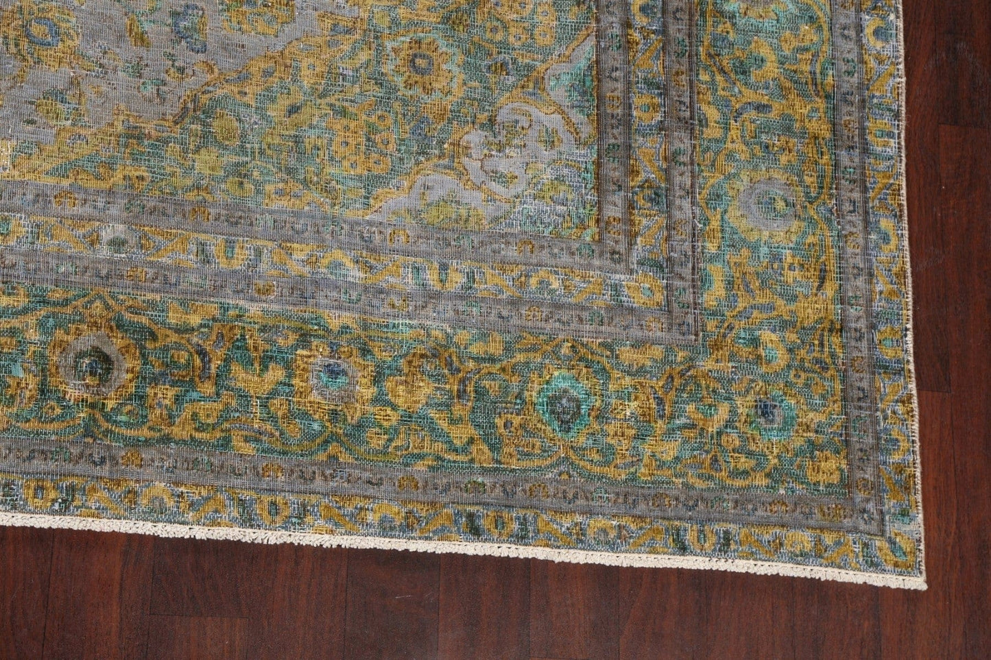 Floral Kashan Persian Area Rug 9x12