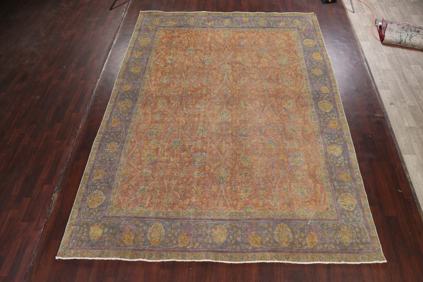 Floral Tabriz Persian Area Rug 10x13