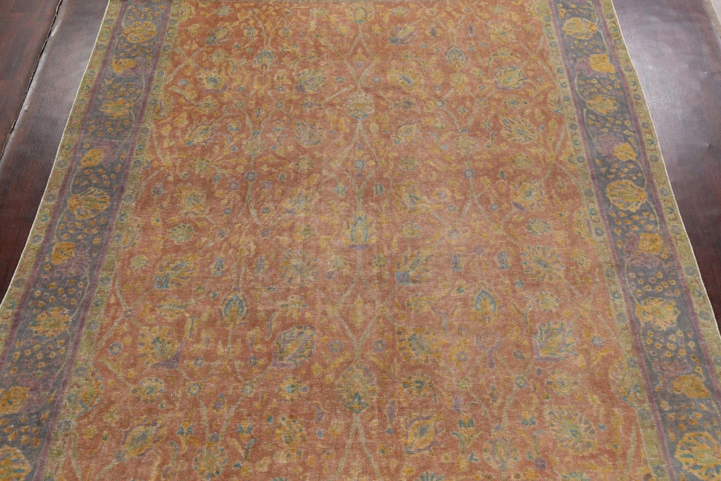 Floral Tabriz Persian Area Rug 10x13