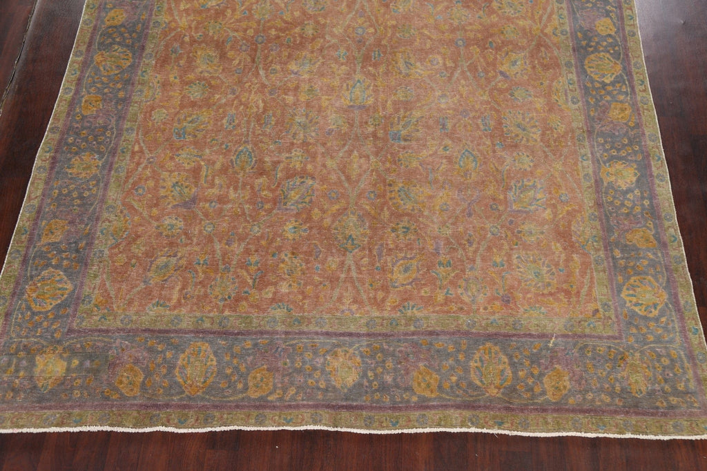 Floral Tabriz Persian Area Rug 10x13