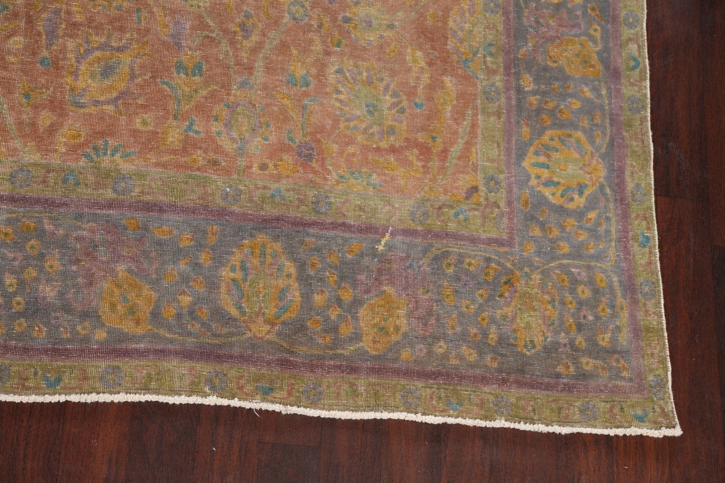 Floral Tabriz Persian Area Rug 10x13