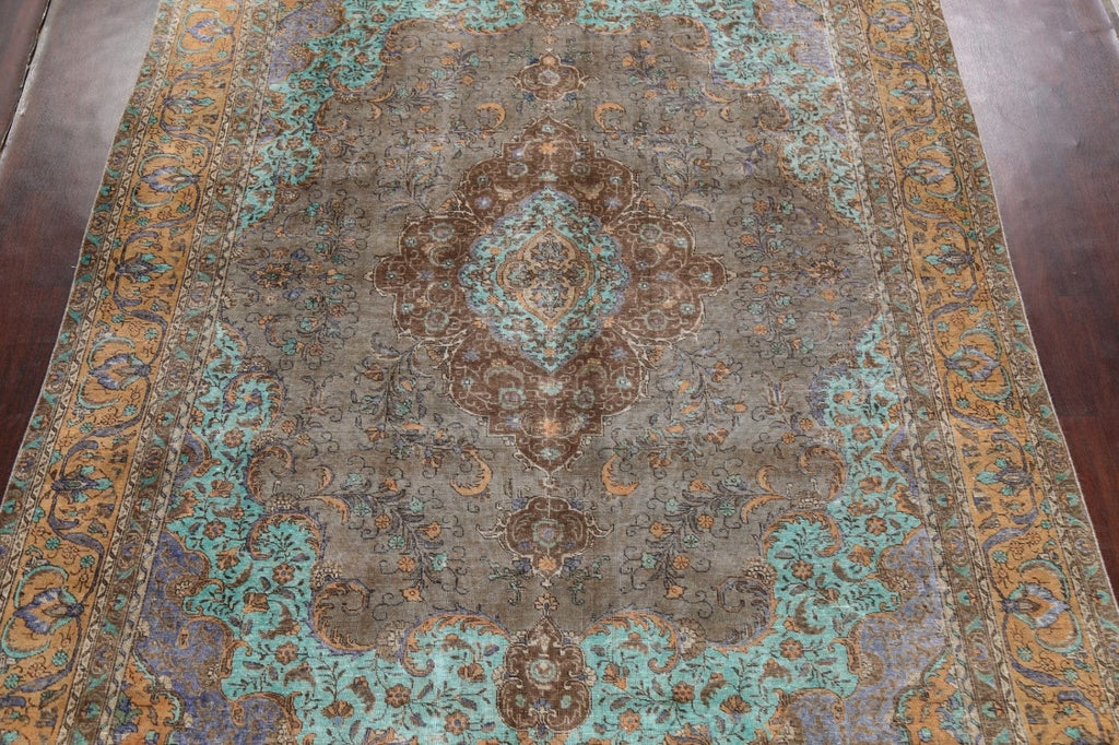 Floral Tabriz Persian Area Rug 9x12