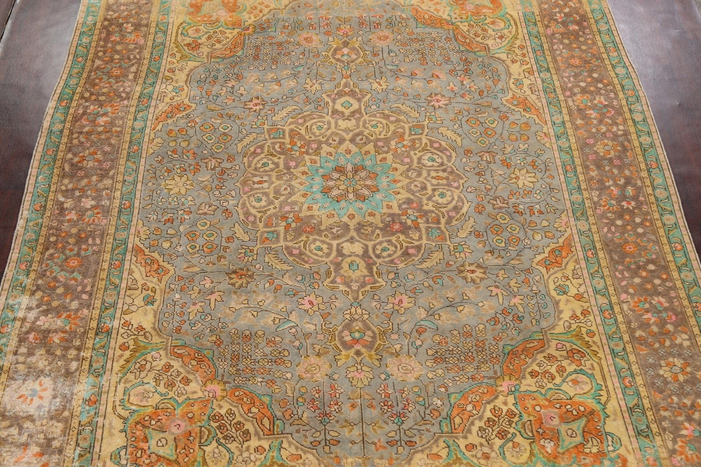 Floral Tabriz Persian Area Rug 10x12