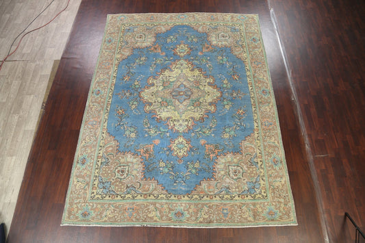 Floral Tabriz Persian Area Rug 9x12