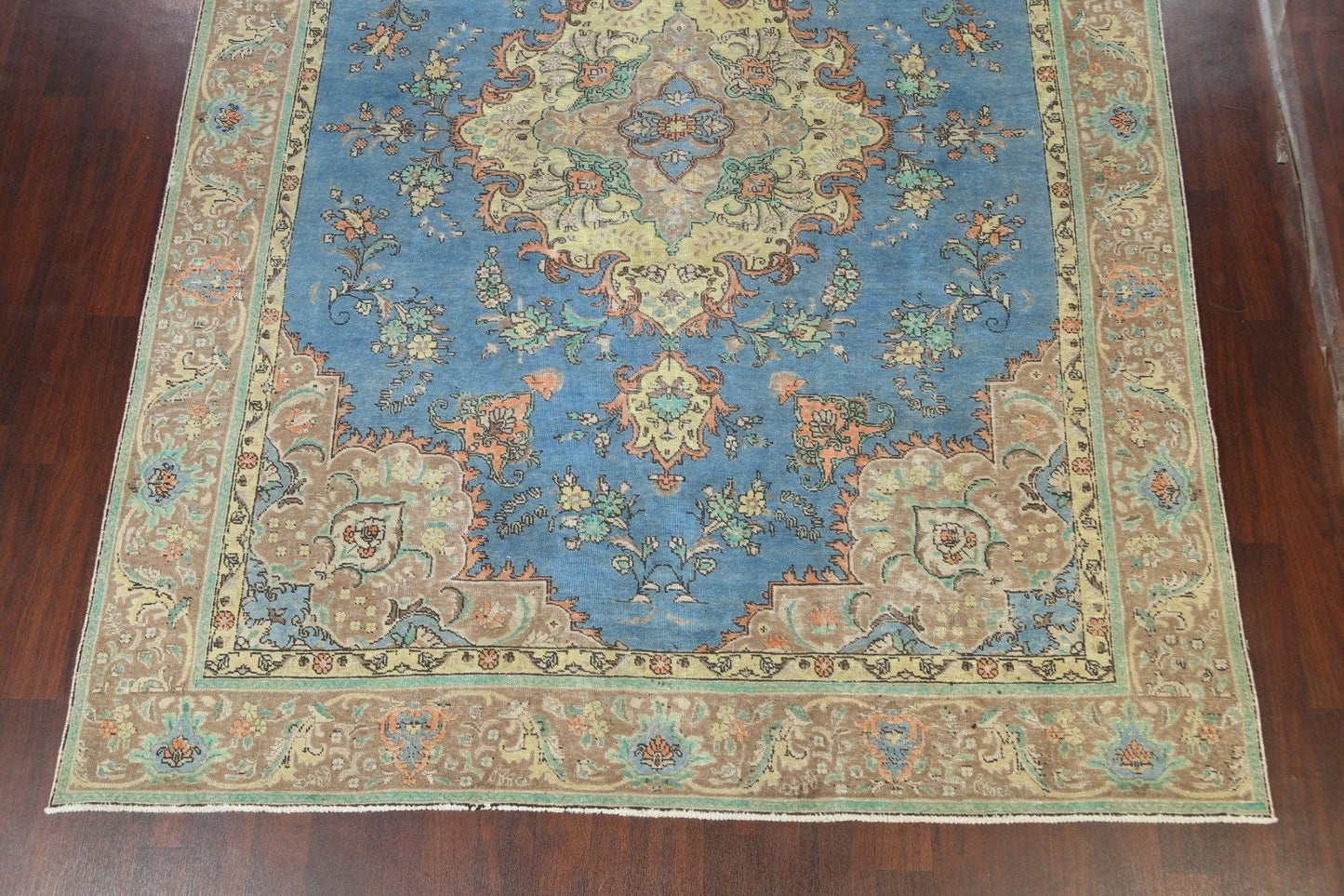 Floral Tabriz Persian Area Rug 9x12