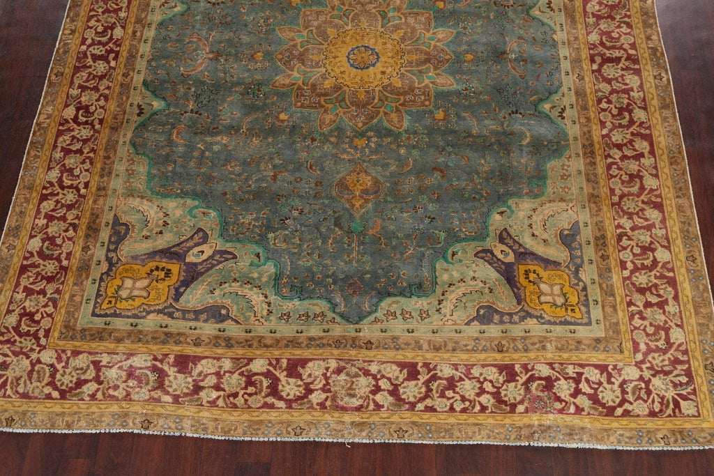 Floral Tabriz Persian Area Rug 9x12