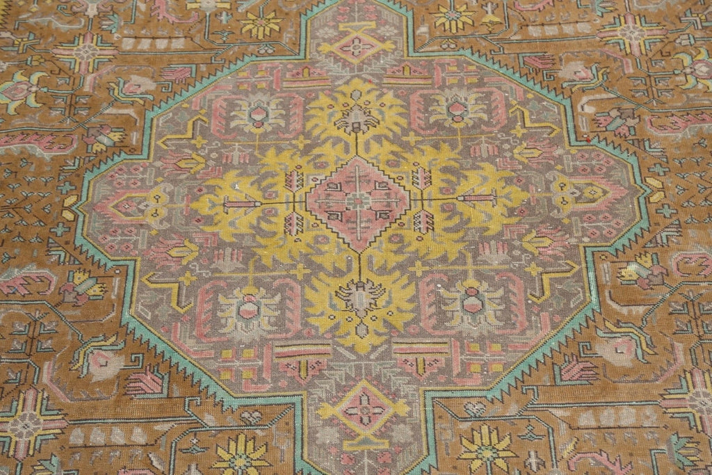 Geometric Tabriz Persian Area Rug 10x13