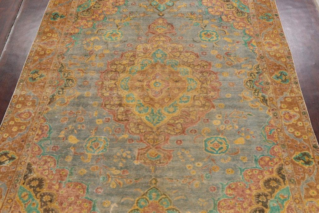 Floral Tabriz Persian Area Rug 10x12