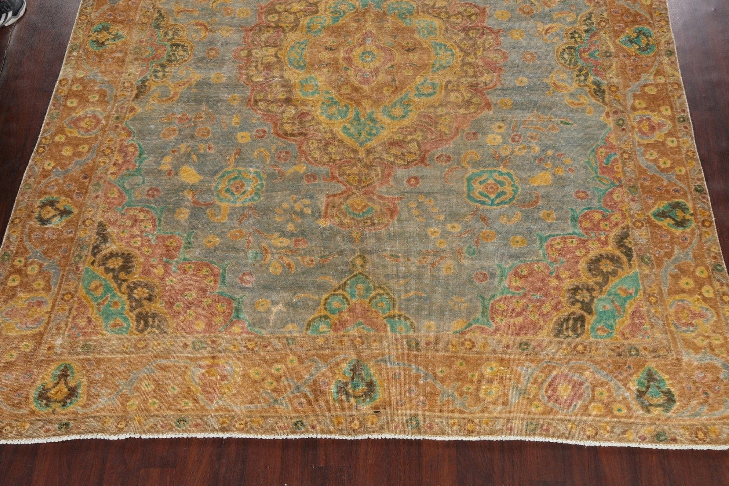 Floral Tabriz Persian Area Rug 10x12