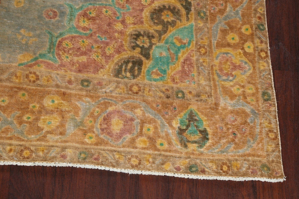 Floral Tabriz Persian Area Rug 10x12