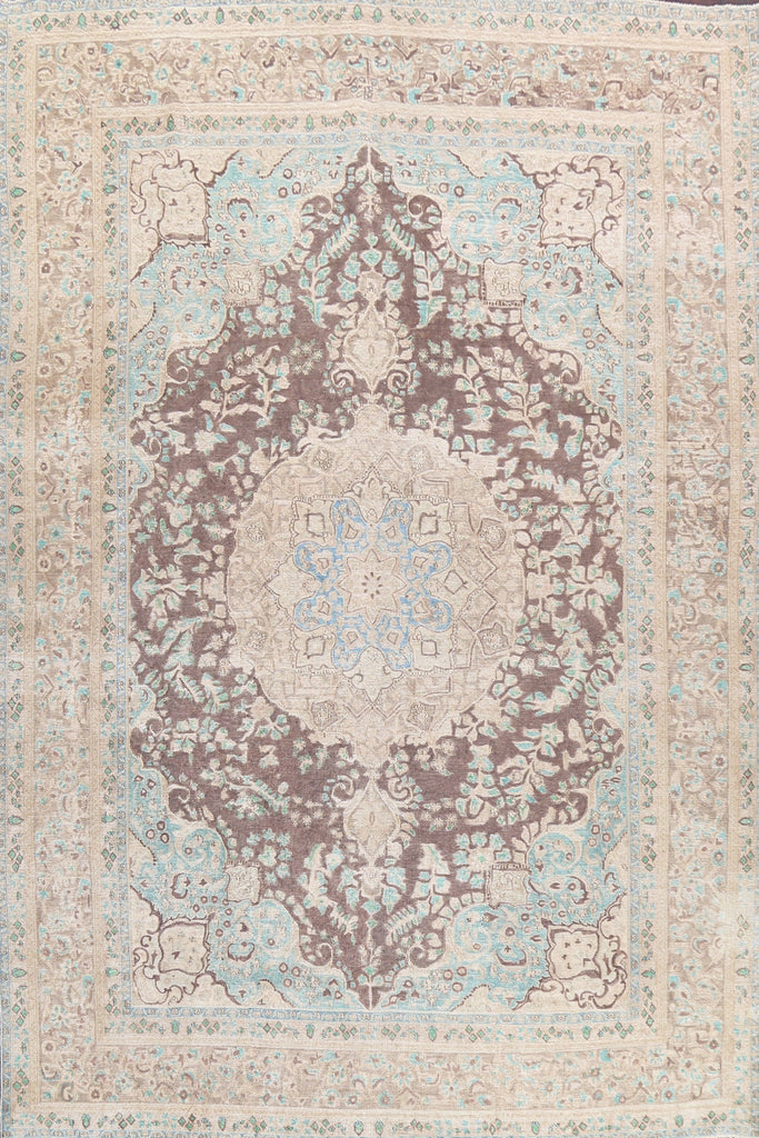 Floral Mashad Persian Area Rug 10x12