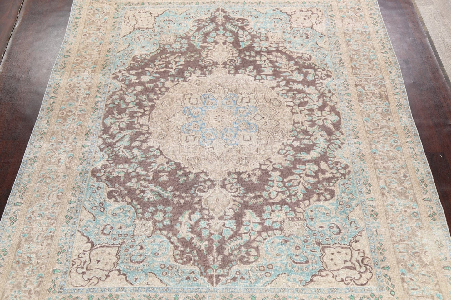 Floral Mashad Persian Area Rug 10x12