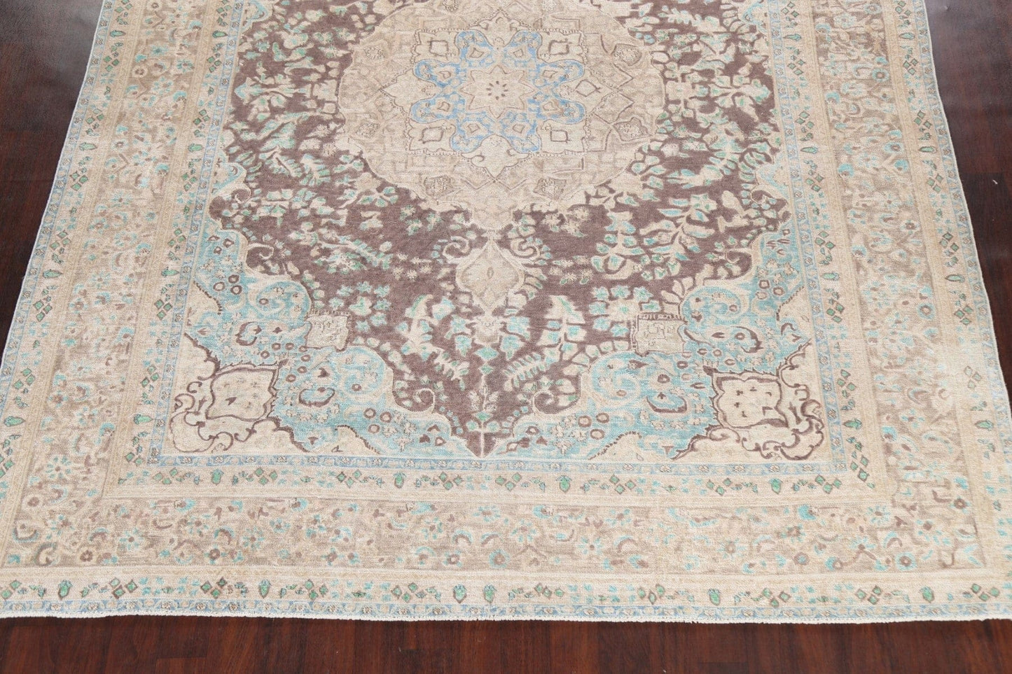 Floral Mashad Persian Area Rug 10x12