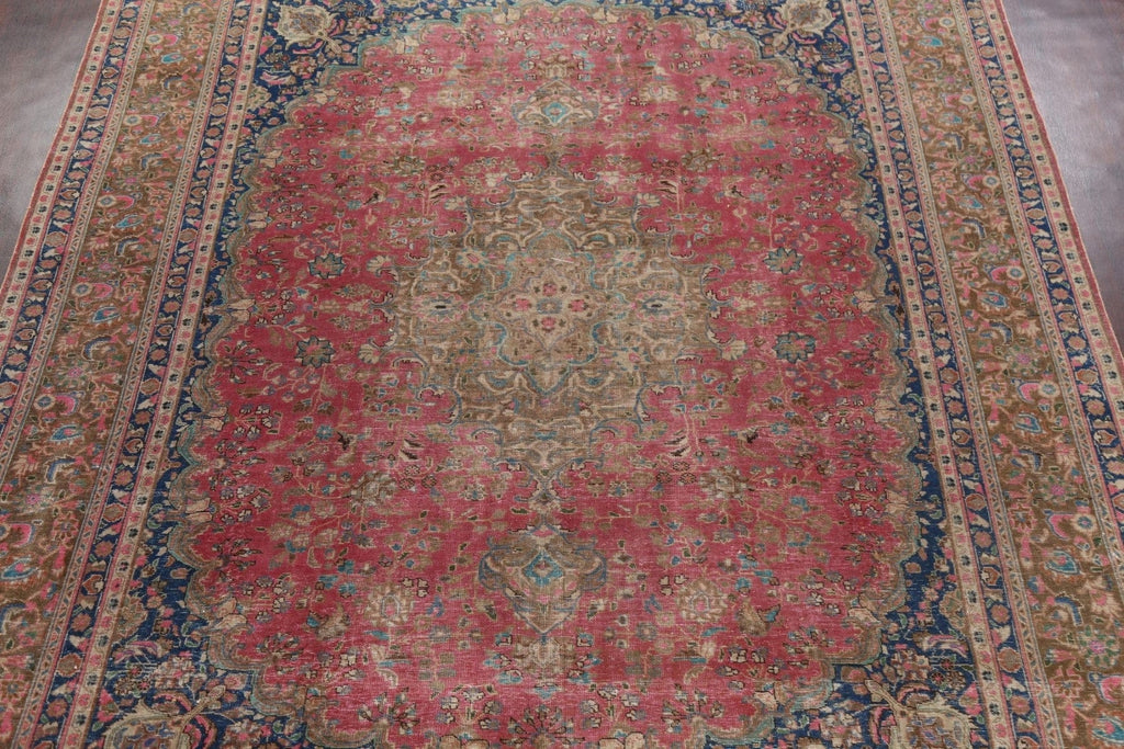 Floral Mashad Persian Area Rug 10x13