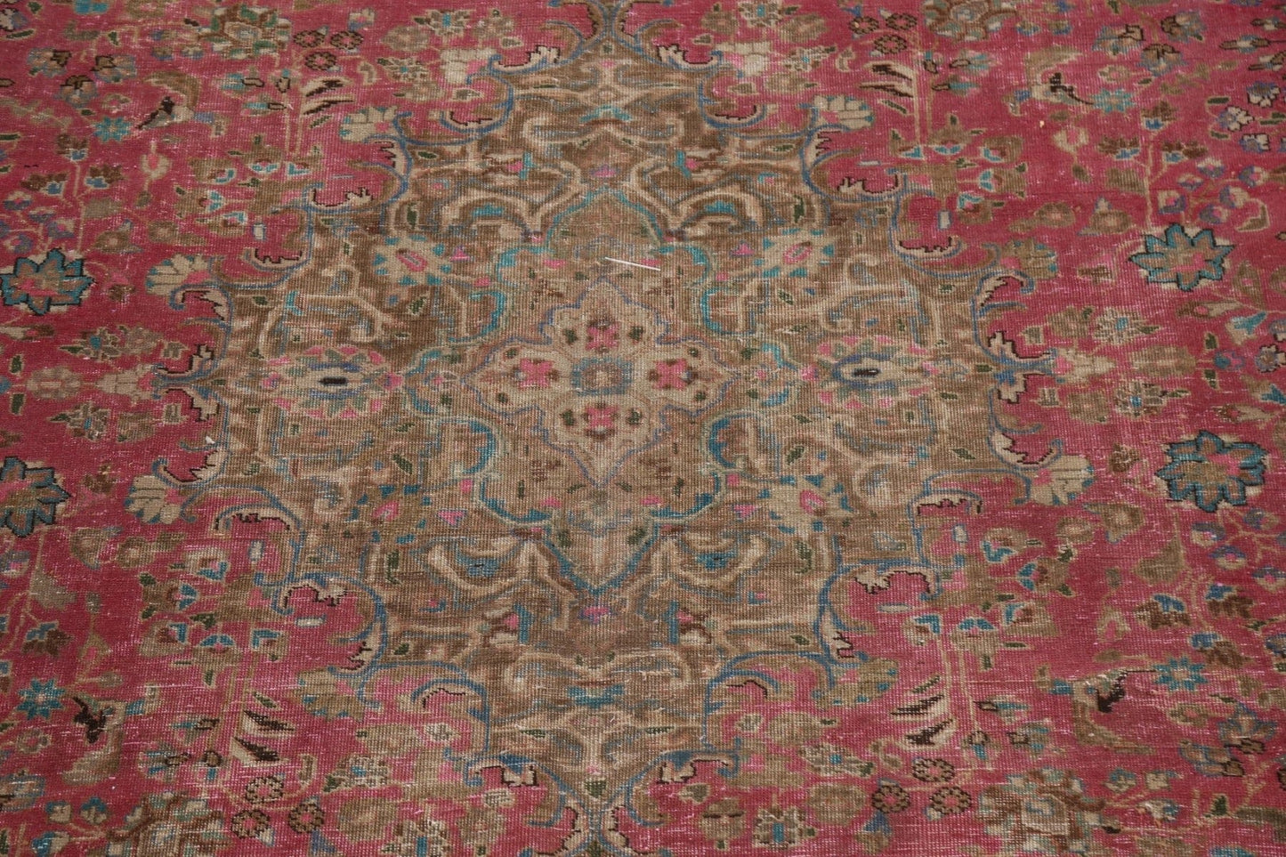 Floral Mashad Persian Area Rug 10x13