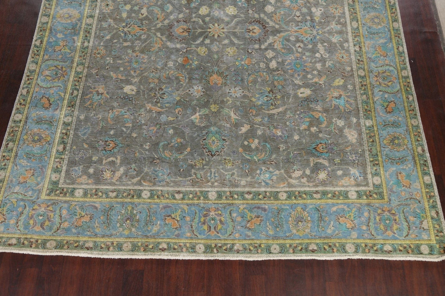 Floral Tabriz Persian Area Rug 10x12