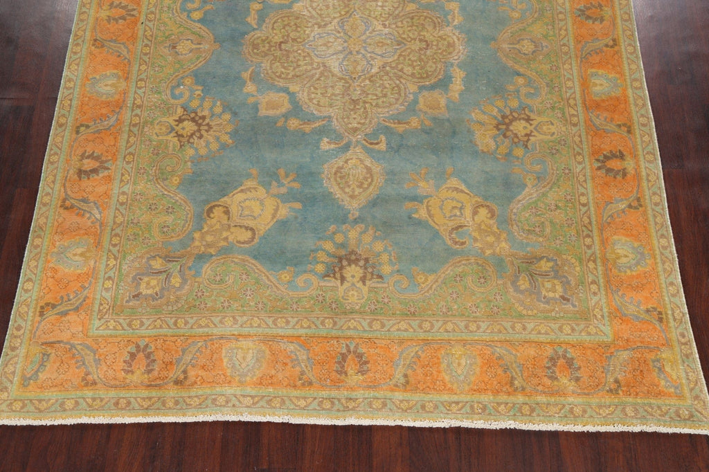 Floral Tabriz Persian Area Rug 8x11