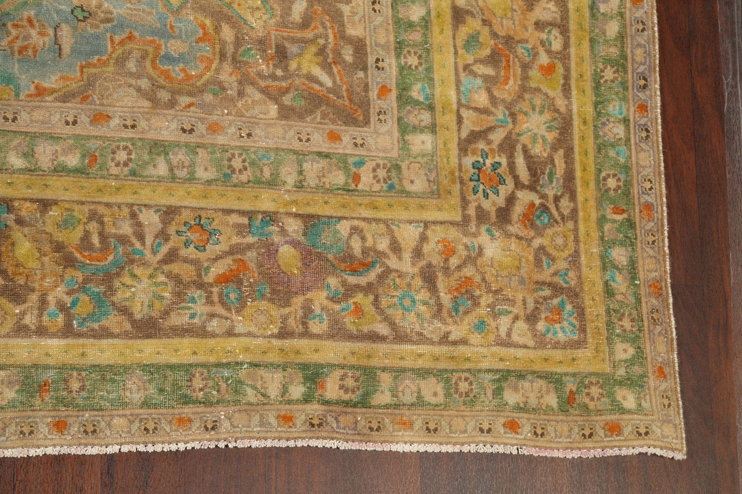 Floral Kashan Persian Area Rug 10x13