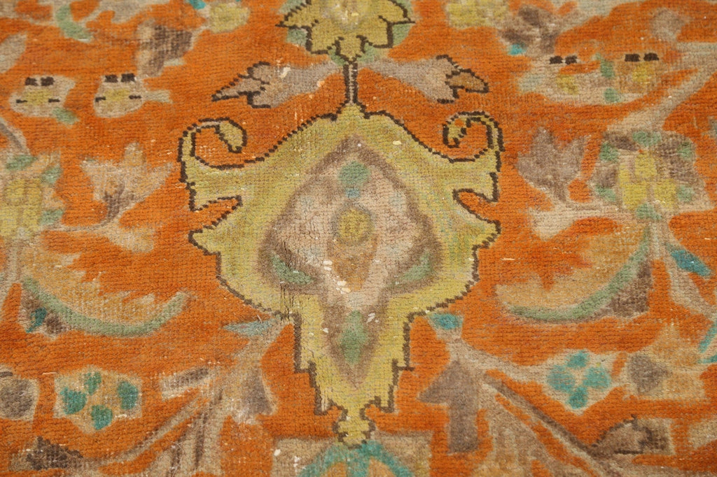 Floral Kashan Persian Area Rug 10x13