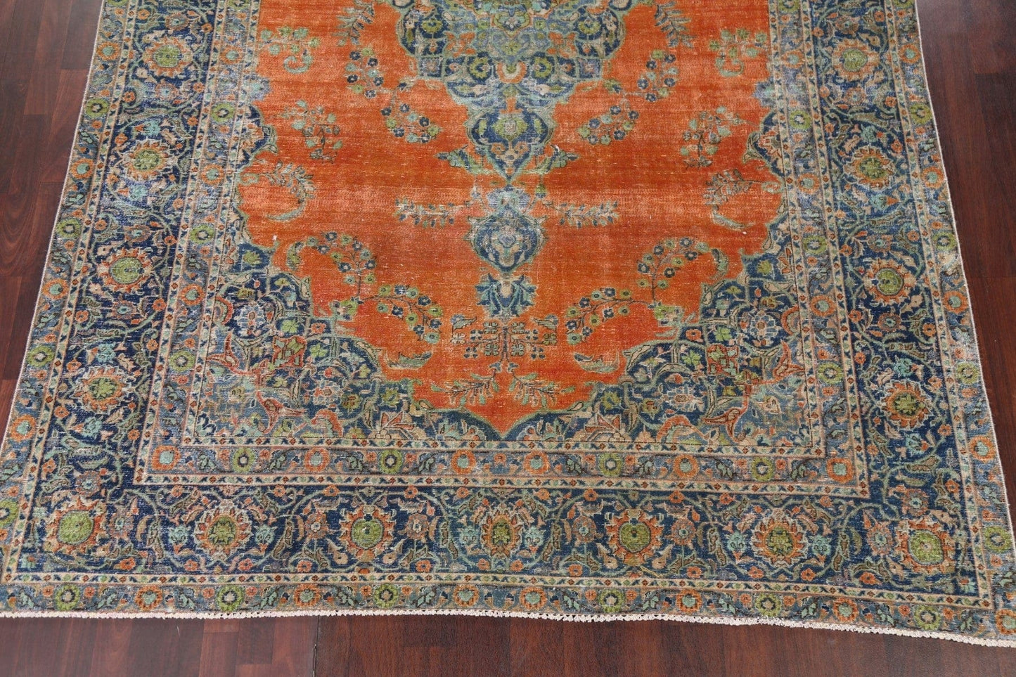 Floral Kashan Persian Area Rug 8x12