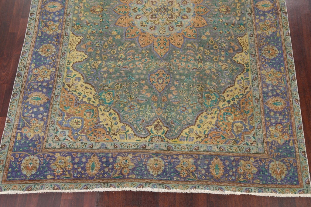 Floral Tabriz Persian Area Rug 8x11