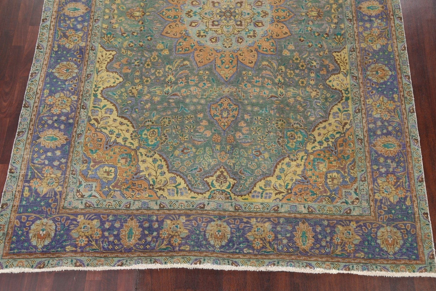 Floral Tabriz Persian Area Rug 8x11