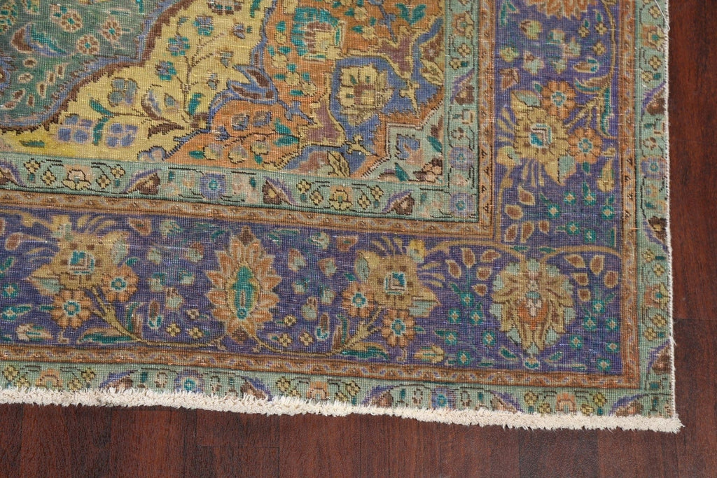 Floral Tabriz Persian Area Rug 8x11