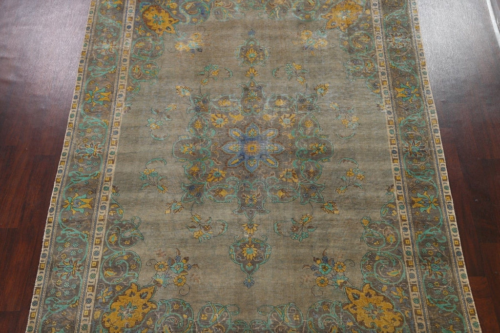 Floral Tabriz Persian Area Rug 8x11