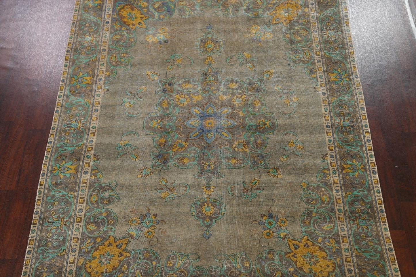 Floral Tabriz Persian Area Rug 8x11