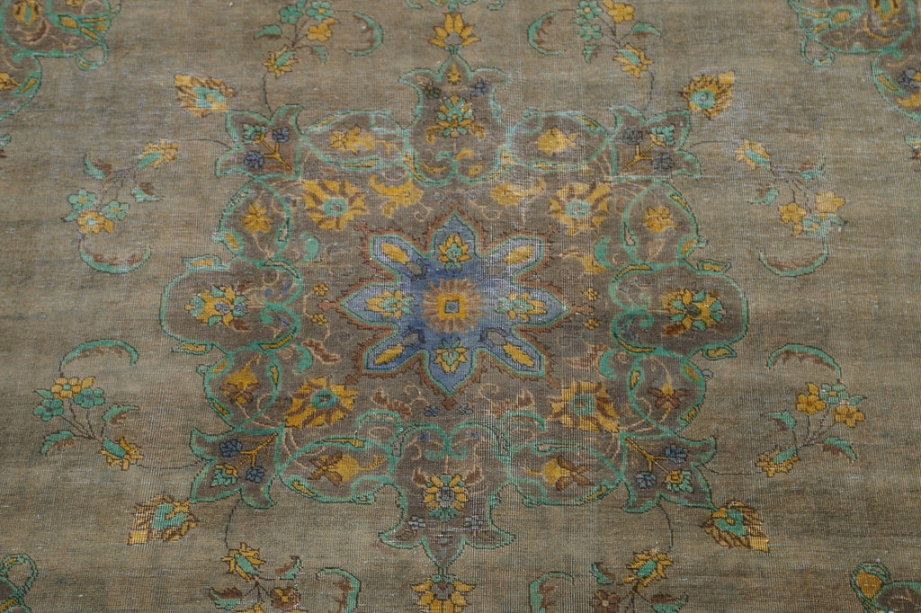 Floral Tabriz Persian Area Rug 8x11