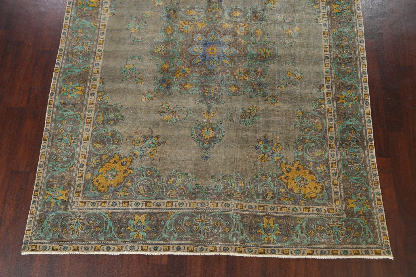 Floral Tabriz Persian Area Rug 8x11