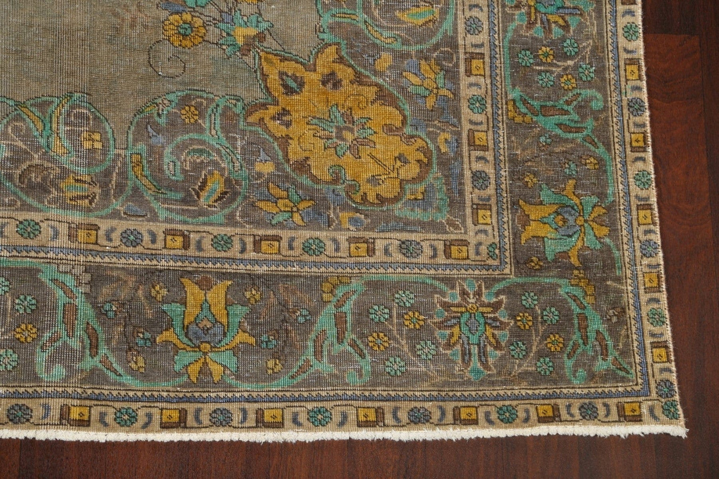 Floral Tabriz Persian Area Rug 8x11