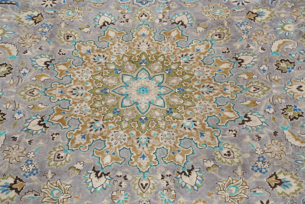 Floral Kashan Persian Area Rug 10x13