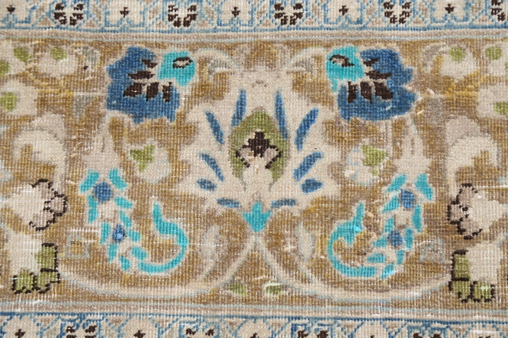 Floral Kashan Persian Area Rug 10x13