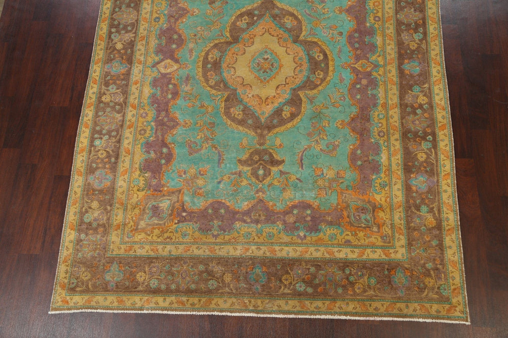 Floral Tabriz Persian Area Rug 8x11