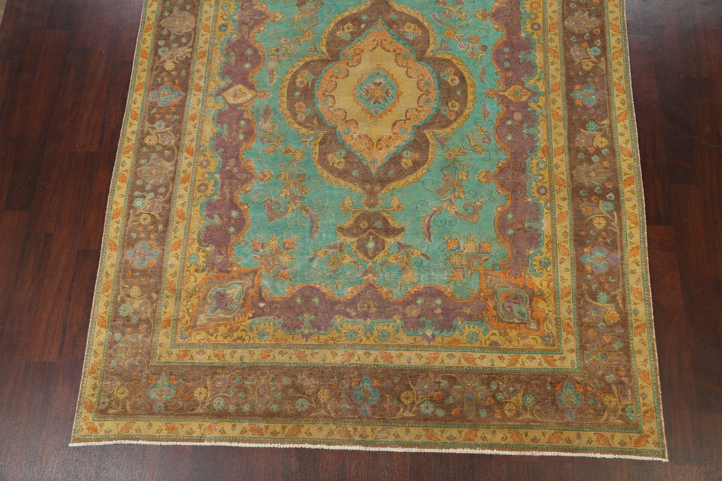 Floral Tabriz Persian Area Rug 8x11