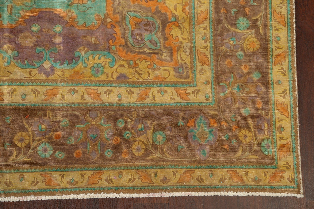 Floral Tabriz Persian Area Rug 8x11