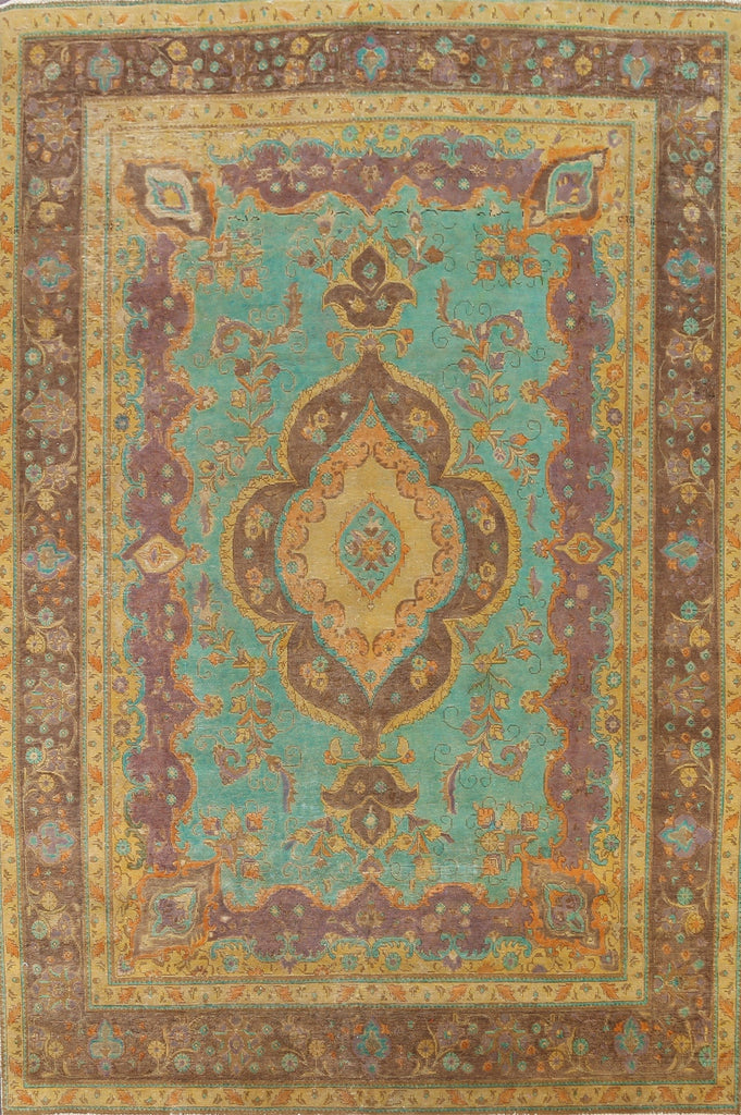 Floral Tabriz Persian Area Rug 8x11