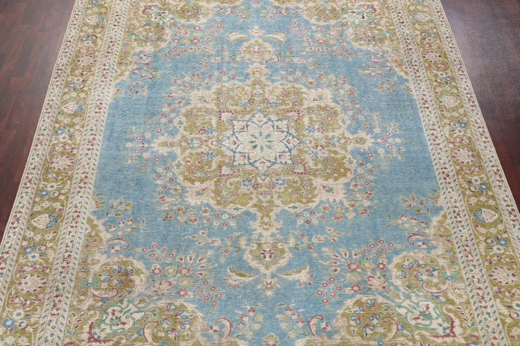 Floral Tabriz Persian Area Rug 10x13