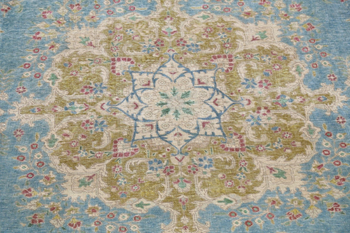 Floral Tabriz Persian Area Rug 10x13