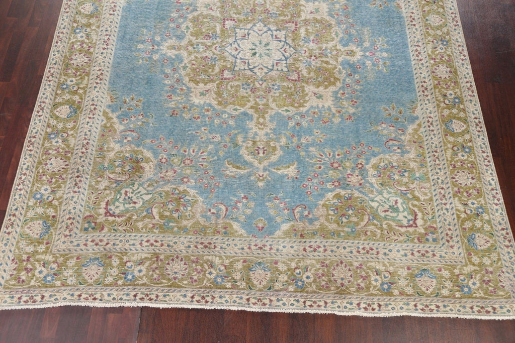 Floral Tabriz Persian Area Rug 10x13