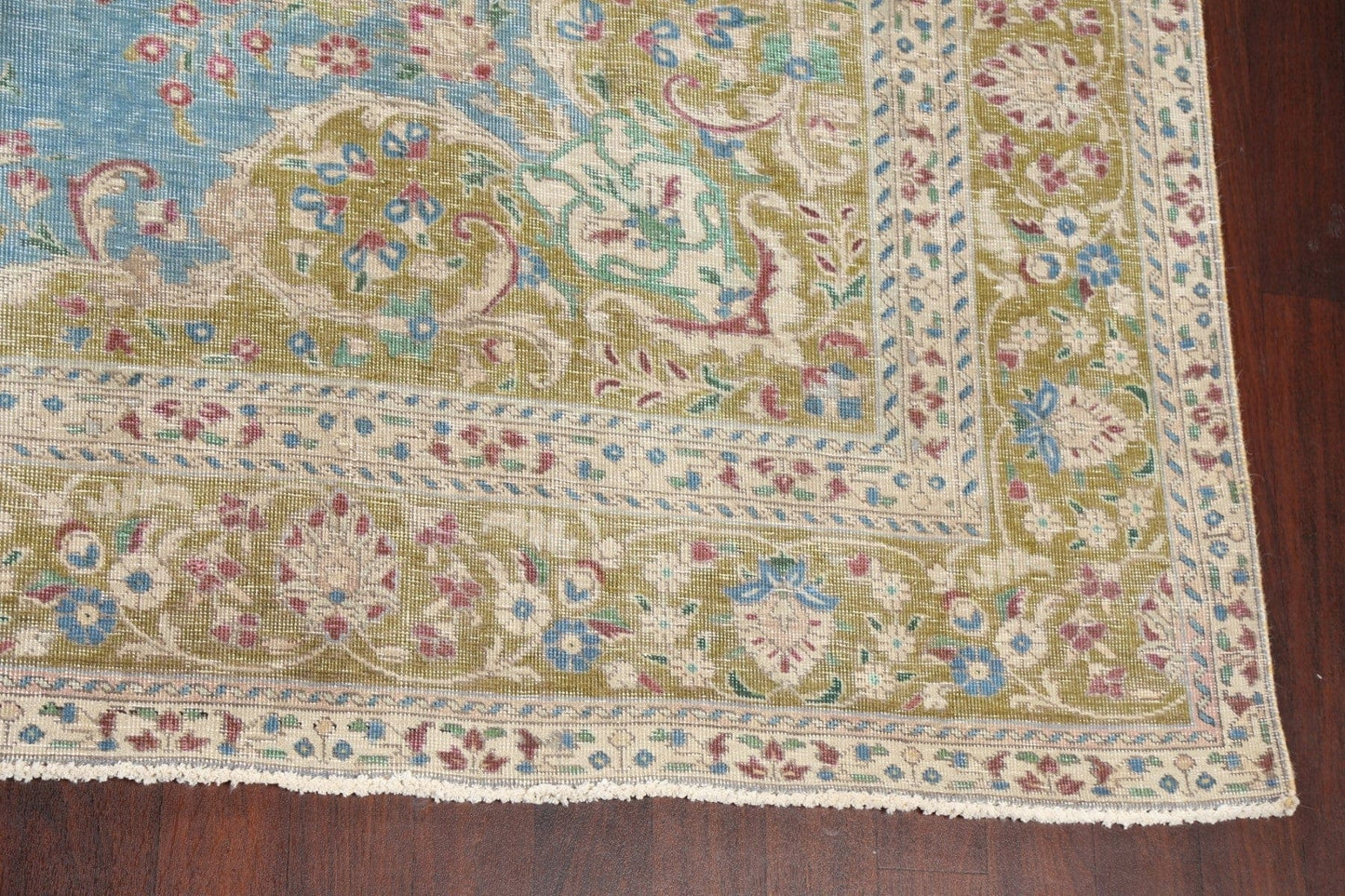 Floral Tabriz Persian Area Rug 10x13