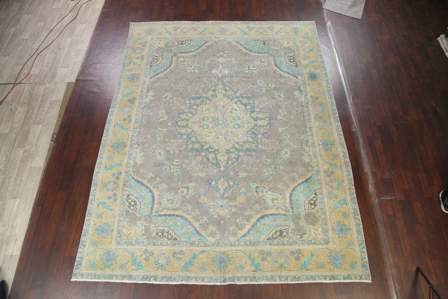 Floral Tabriz Persian Area Rug 10x12