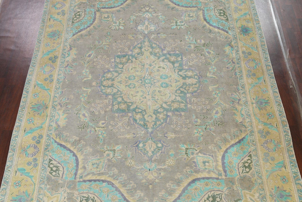 Floral Tabriz Persian Area Rug 10x12