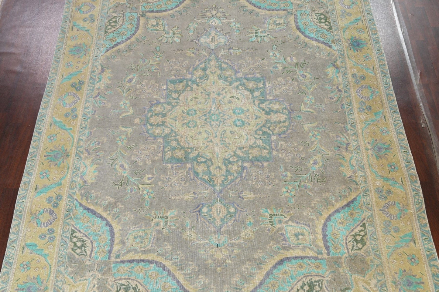 Floral Tabriz Persian Area Rug 10x12