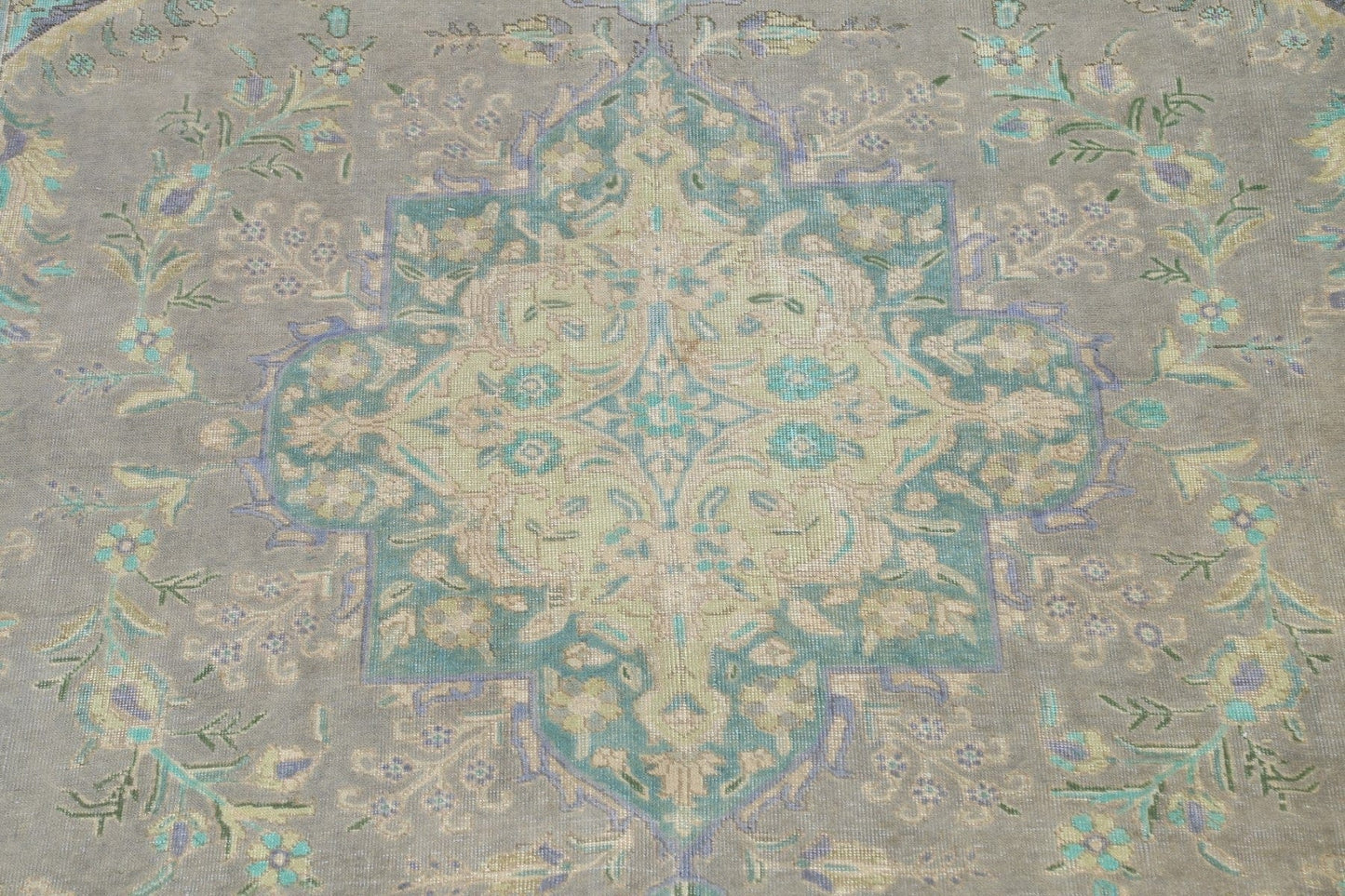 Floral Tabriz Persian Area Rug 10x12