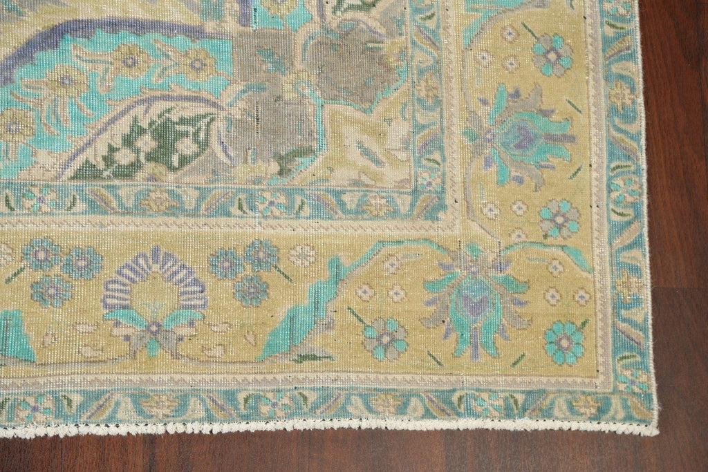 Floral Tabriz Persian Area Rug 10x12