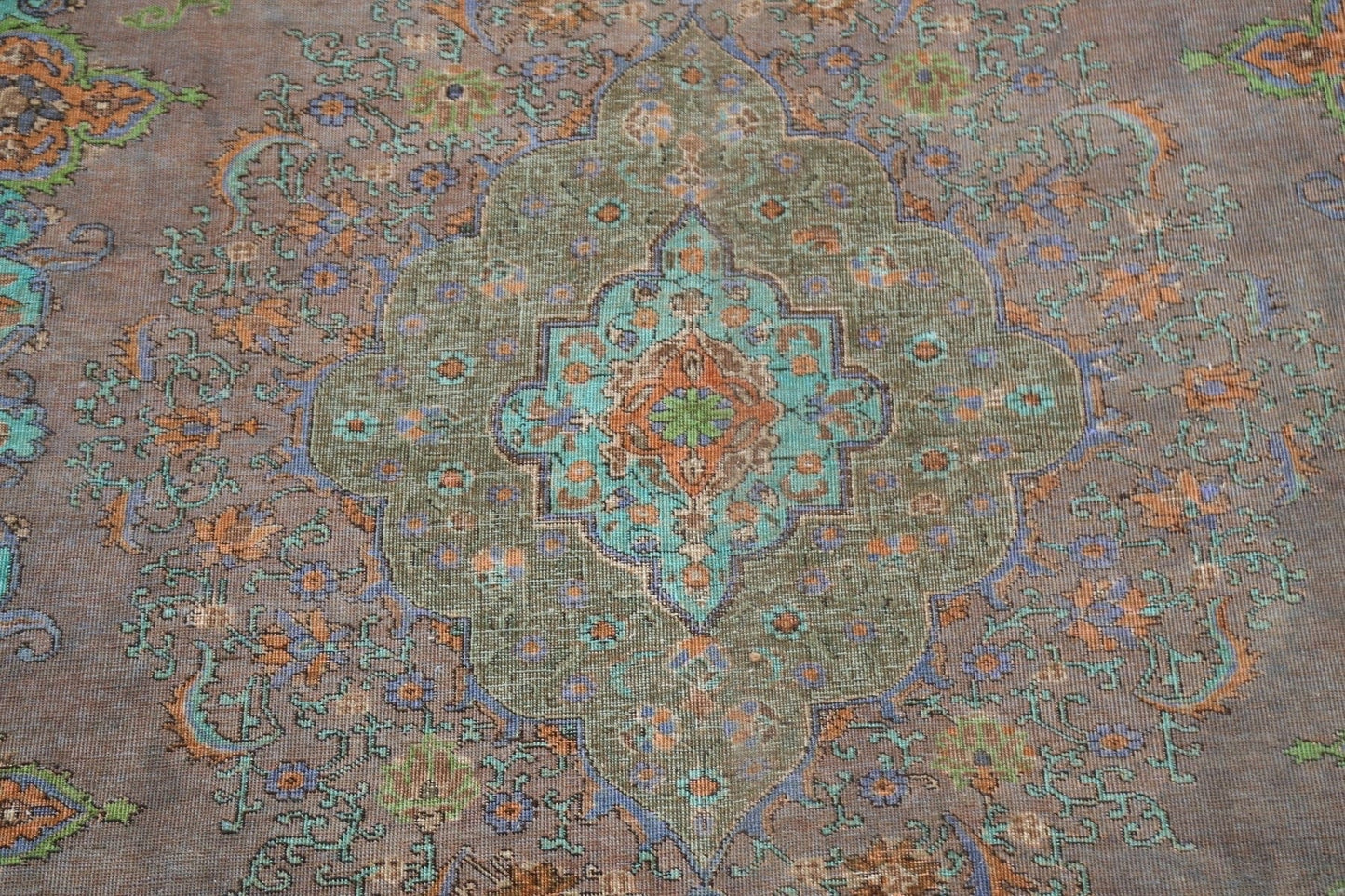 Floral Tabriz Persian Area Rug 9x12