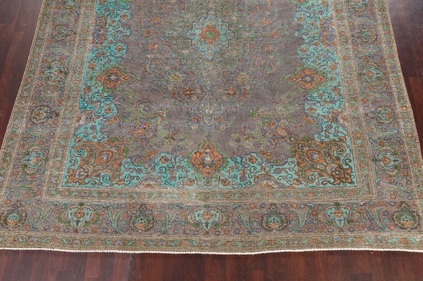 Floral Tabriz Persian Area Rug 9x12